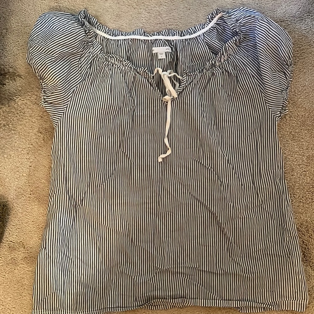 Seersucker tee